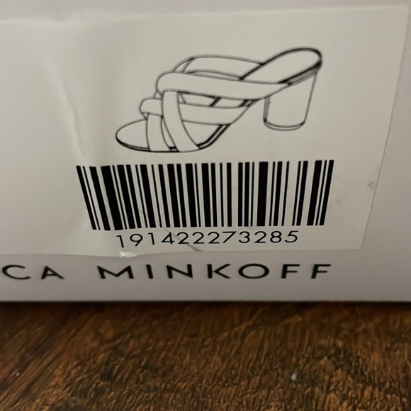 Rebecca Minkoff Amandine Heels Sandals BNIB size 6 silver - Picture 7 of 7